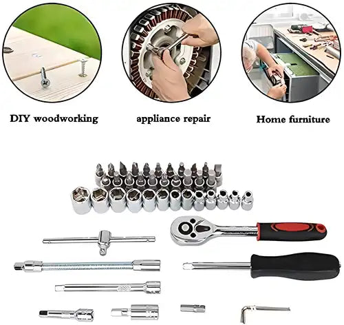 46 In 1 Screwdrivers Set Opening Repair Tools Kit