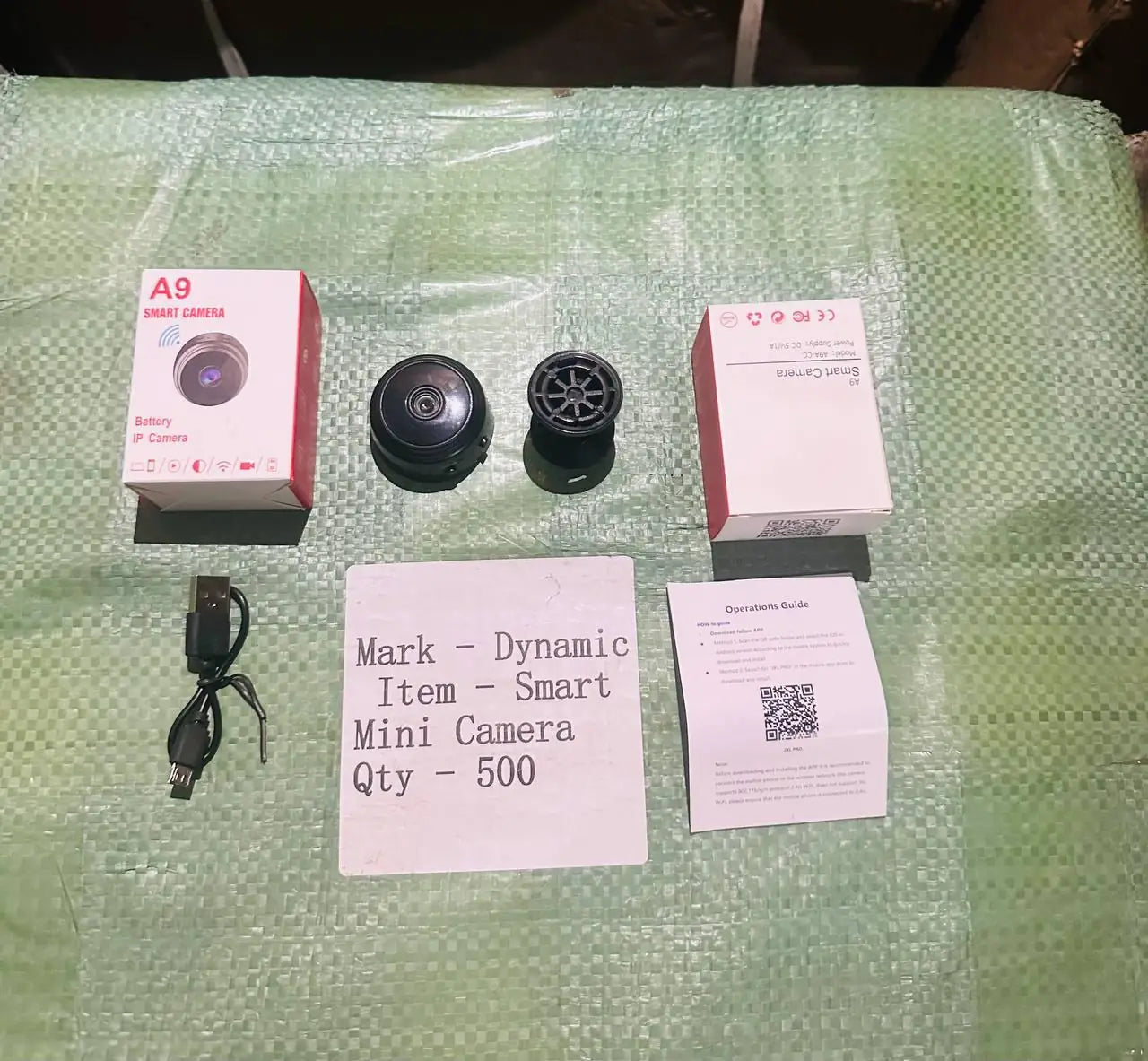 Mini Wireless Wifi ,Cameras With Indoor Video Recorder