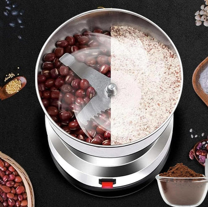 Stainless Steel Electric Coffee Grinder & Mixer