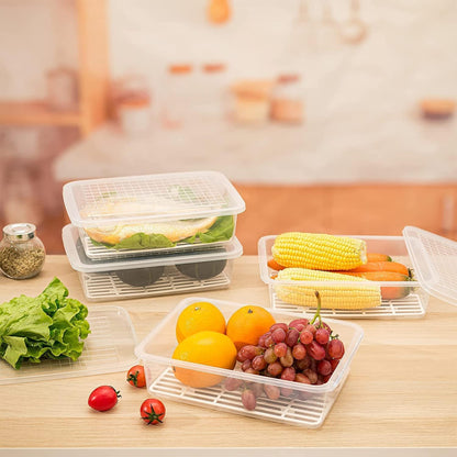 Fridge Storage Container 2500 ml (Pack Of 3)