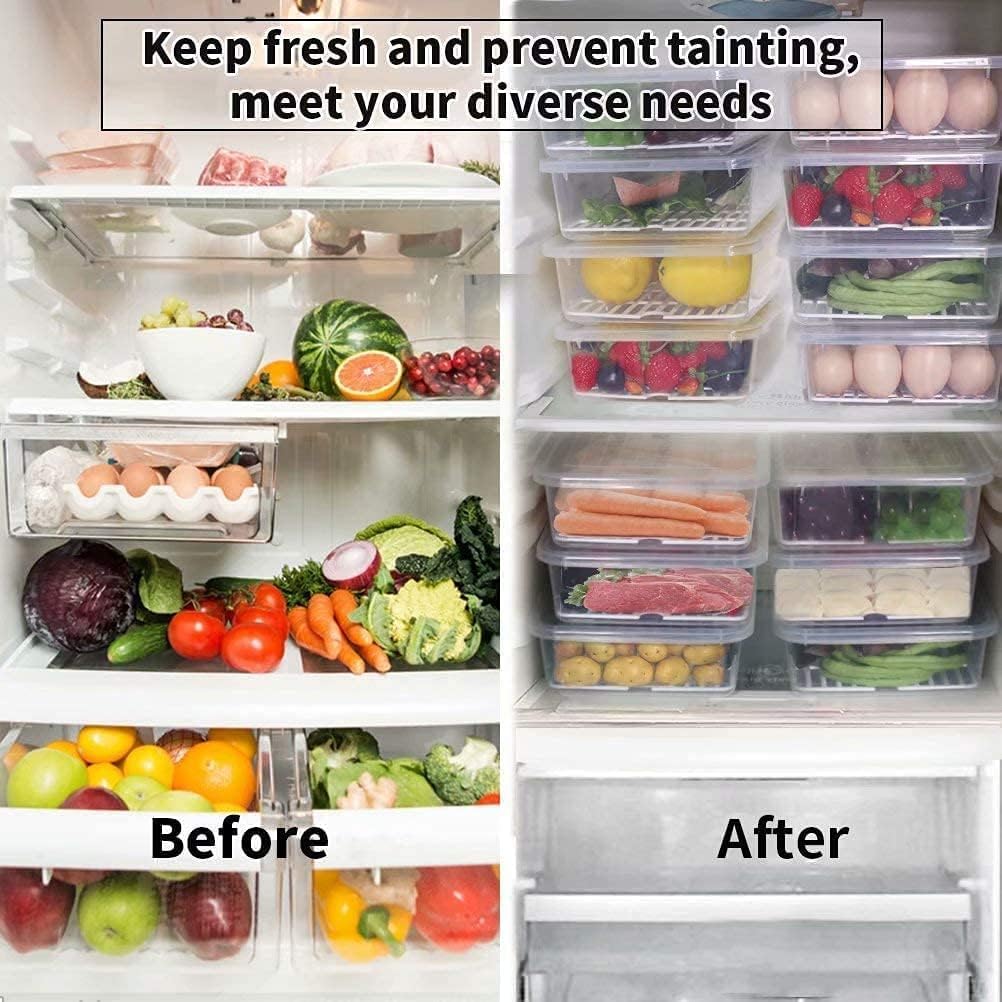 Fridge Storage Container 2500 ml (Pack Of 3)